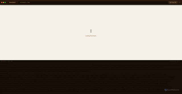 Security scan screenshot of https://customizablenote-crfhahtpr9.edgeone.app/