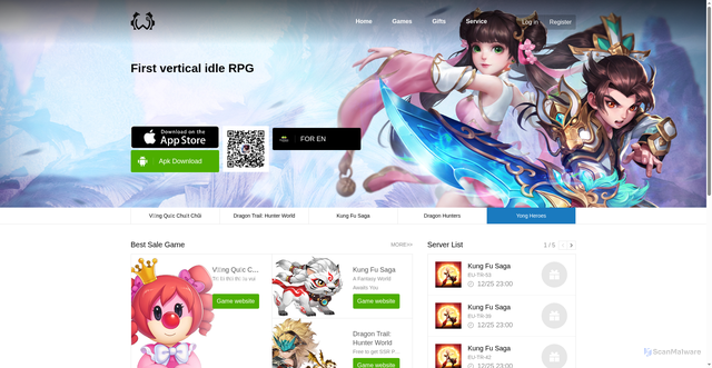 Security scan screenshot of https://wattgaming.com