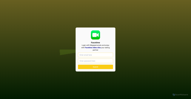 Security scan screenshot of http://facetime-video-call-v1.online/