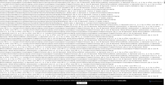Security scan screenshot of https://mickesfigurer.se