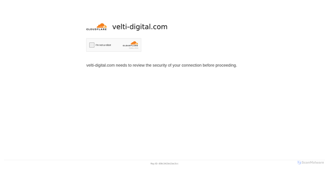 Security scan screenshot of https://velti-digital.com/