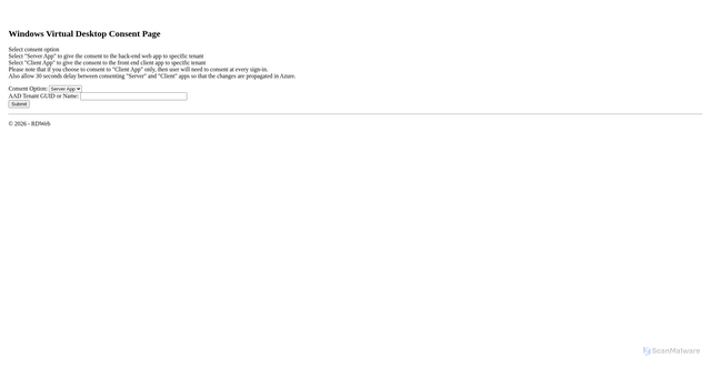 Security scan screenshot of https://mrs-eus2r1c227-rdweb-prod.wvd-ase-eus2r1c227-prod.p.azurewebsites.net