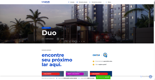 Security scan screenshot of https://www.longitude.com.br/