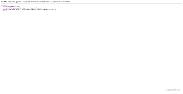 Security scan screenshot of https://assets.catawiki.nl/