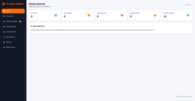 Security scan screenshot of https://earn4bd-adminpanel-dpd8vy0pcevv.edgeone.dev/