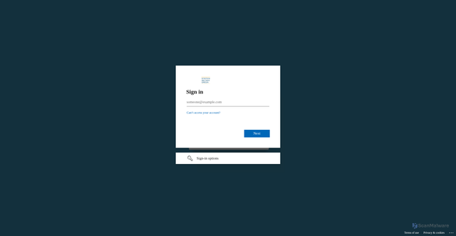 Security scan screenshot of https://ebglaw.sharepoint.com