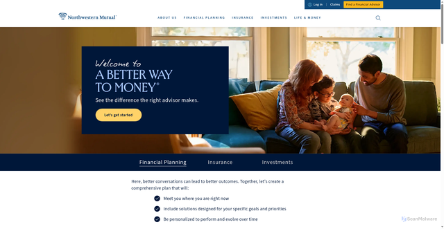 Security scan screenshot of https://nml.com