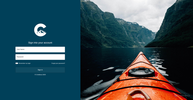 Security scan screenshot of https://lending.credova.com