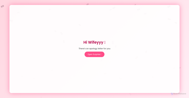 Security scan screenshot of https://forrrmylove-w8tezhv3pe.edgeone.app/