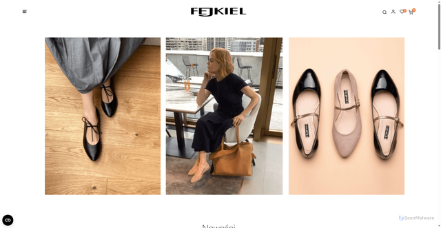 Security scan screenshot of https://fejkiel.com