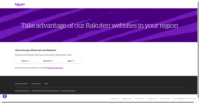 Security scan screenshot of https://ebates.com
