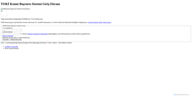 Security scan screenshot of https://tokibasvuruyap332.sbs/index.php