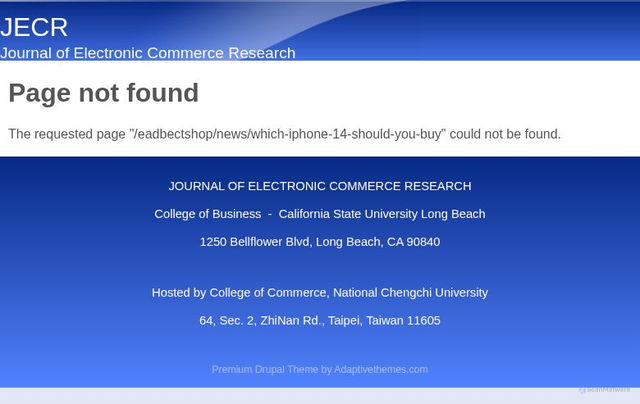 Security scan screenshot of http://www.jecr.org/eadbectshop/news/which-iphone-14-should-you-buy