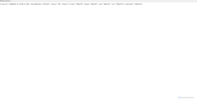 Security scan screenshot of https://ota.lokalise.com/