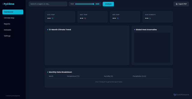 Security scan screenshot of https://pyclimate-cm60m5icqm.edgeone.app/