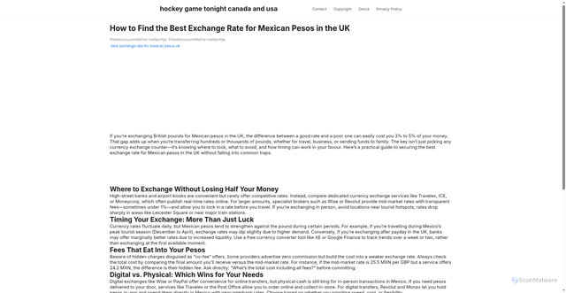 Security scan screenshot of https://pikselfocusspot-dp234mve1d88.edgeone.app/best-exchange-rate-for-mexican-pesos-uk.html