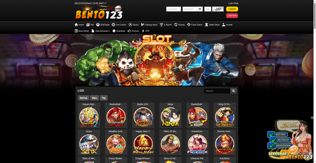 Security scan screenshot of https://ndxx1-bento123.com/desktop/game/slot/lgd