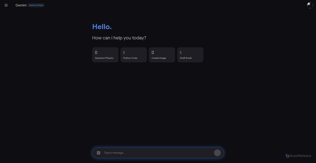 Security scan screenshot of https://geminiultra-v48udxcp9v.edgeone.app/