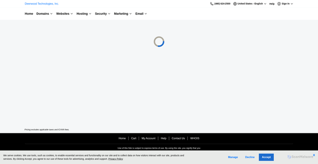 Security scan screenshot of https://millelacstribalpd.gov/