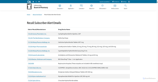 Security scan screenshot of cdnjs.cloudflare.com