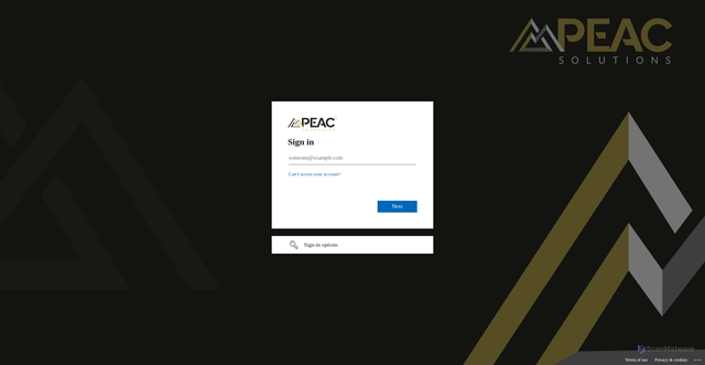 Security scan screenshot of https://marlin.my.salesforce.com
