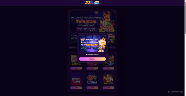 Security scan screenshot of https://gold99g.com/mjyynjb.html