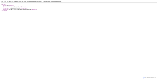 Security scan screenshot of https://njj.standard.us-east-1.oortstorages.com/min.nbn?eta=[[-Email-]]