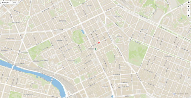 Security scan screenshot of https://mapr.se