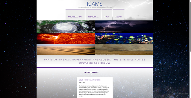 Security scan screenshot of https://www.icams-portal.gov/