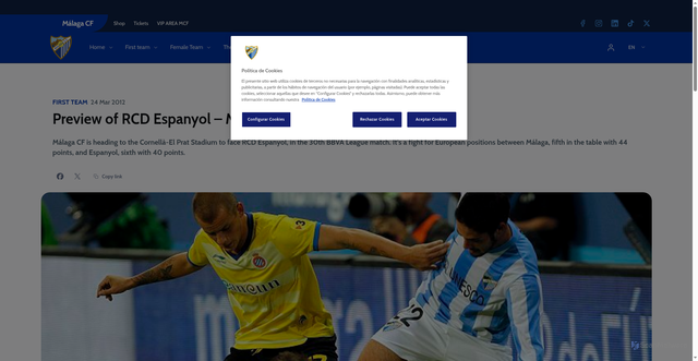 Security scan screenshot of https://www.malagacf.com/en/news/preview-of-rcd-espanyol-malaga-cf