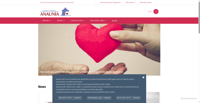 Security scan screenshot of https://www.apsptaio.org/