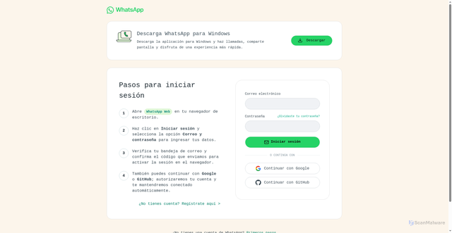 Security scan screenshot of http://clone-whatsapp-nextjs.vercel.app/