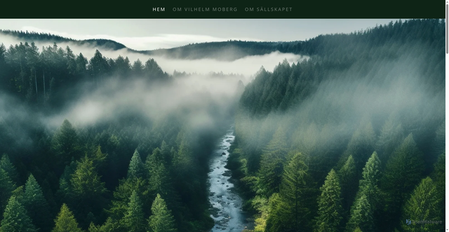Security scan screenshot of https://vilhelmmobergsallskapet.se