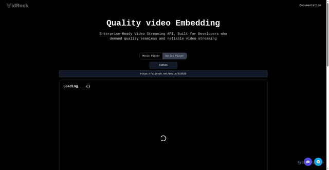 Security scan screenshot of https://vidsrc.vip