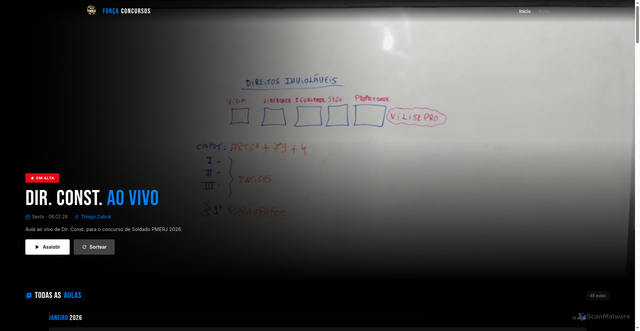 Security scan screenshot of https://marco3semanaforcapmerj2026-ul73cpjk79.edgeone.app/