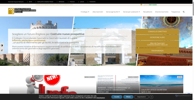Security scan screenshot of https://geometrilucera.com/