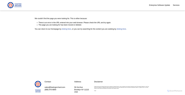 Security scan screenshot of http://enterprisesoftwareupdate.io