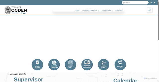 Security scan screenshot of https://ogdenny.gov/