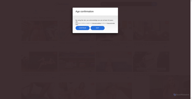 Security scan screenshot of https://sortporn.com