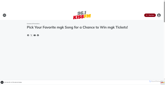 Security scan screenshot of https://961kissonline.iheart.com/contests/pick-your-favorite-mgk-song-for-a-chance-to-win-mgk-tickets-1828822/