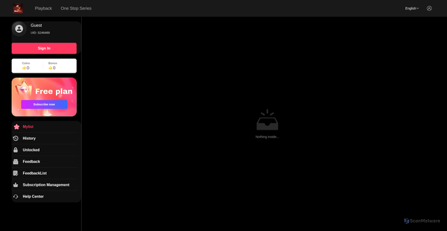Security scan screenshot of api-rovifilmtv.rovifilmtv.com
