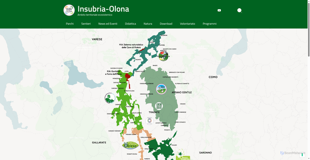 Security scan screenshot of https://www.ateinsubriaolona.it/