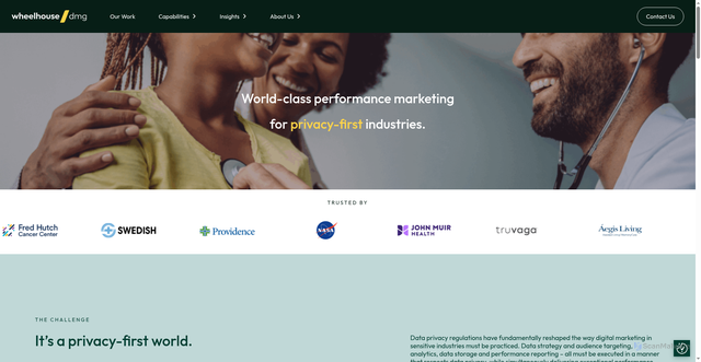 Security scan screenshot of https://wheelhousedmg.com