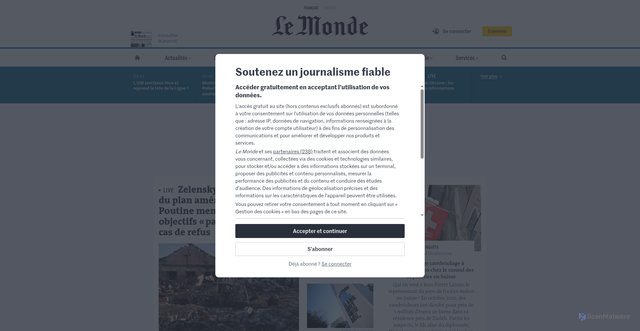 Security scan screenshot of https://vinciautoroute-impaye-fr.com/