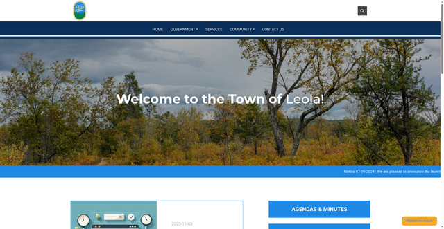 Security scan screenshot of https://leolawi.gov/