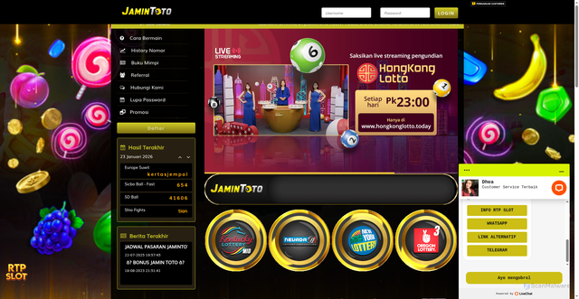 Security scan screenshot of https://jamintotoxo.com/