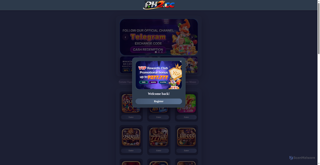 Security scan screenshot of https://pkvipnet.com/mwrjn2