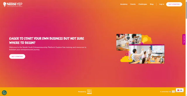 Security scan screenshot of https://www.nestleyouthentrepreneurship.com/