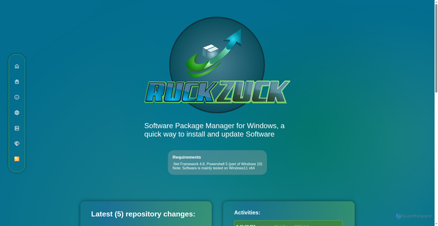 Security scan screenshot of https://ruckzuck.tools