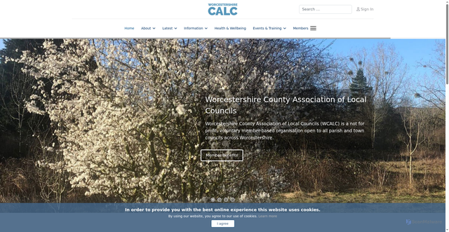 Security scan screenshot of https://www.worcscalc.org.uk/